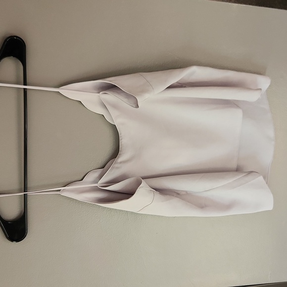 Topshop V Neck Dressy Blouse Tank Top - Picture 4 of 4